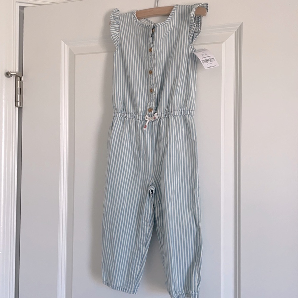 Toddler/baby girls striped romper